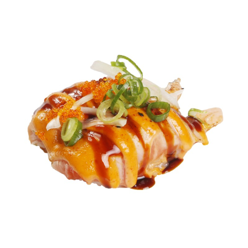 Spicy salmon Aburi
