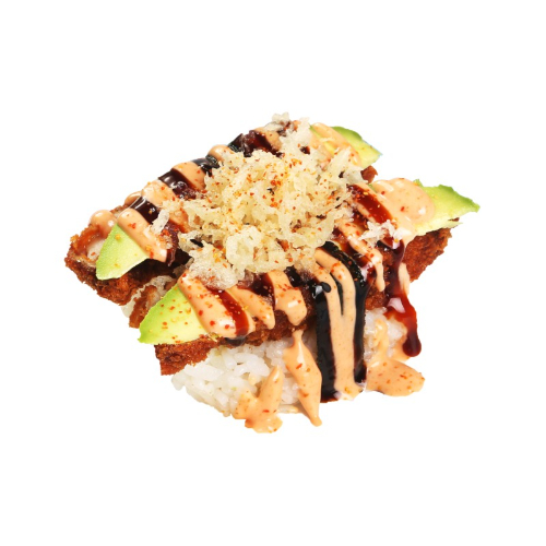Spicy Chicken & Avocado Nigiri