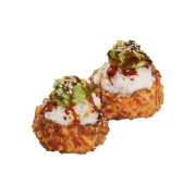 Cup Kakiage &amp; Avocado Nigiri