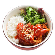 Honey Chilli Karaage Chicken Rice Bowl